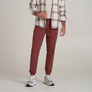 American Tall – Size 28T Intense Rust – TAPERED-FIT Stretch Cotton Cargo Pant